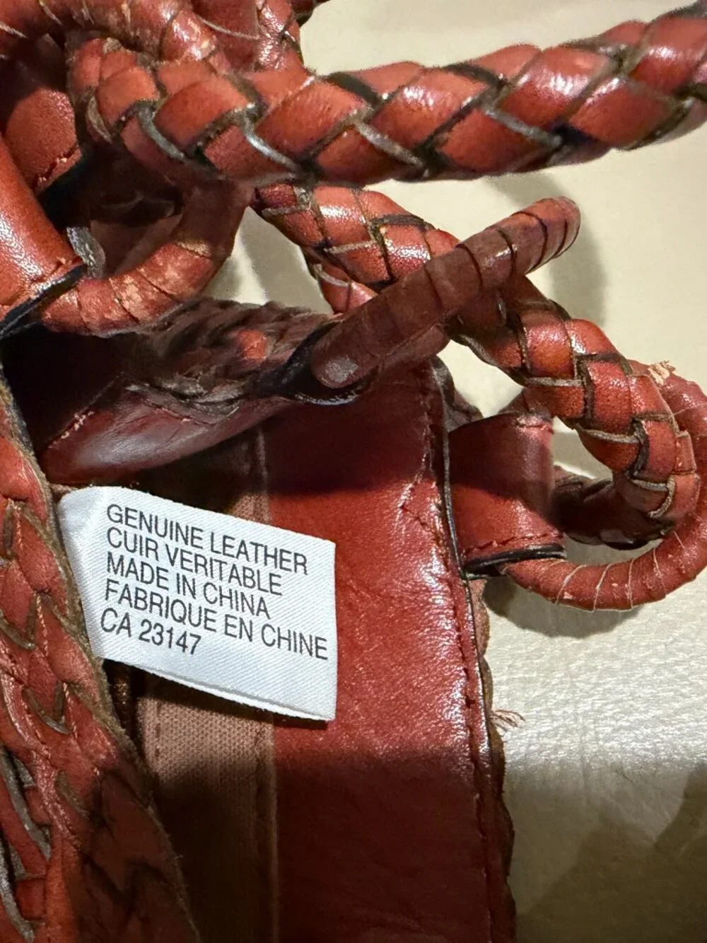 Talbots talbot leather